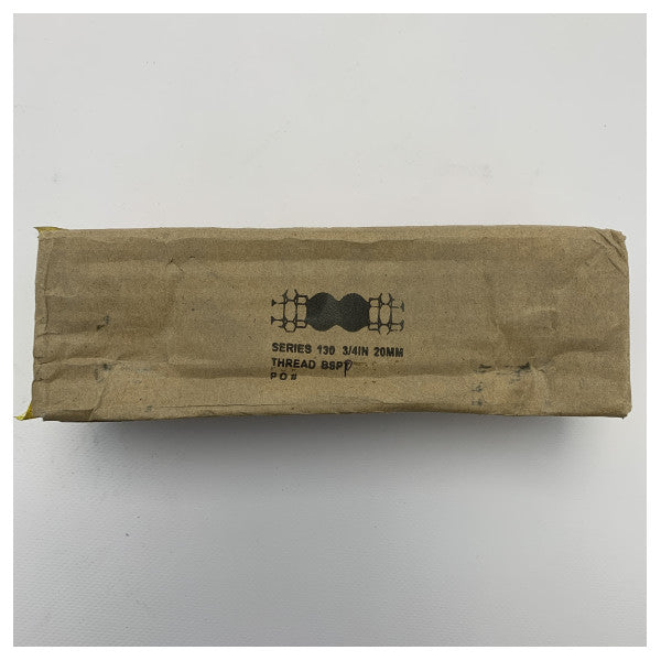 Антивібраційна компенсаційна муфта серії 130 для 3/4-дюймових труб з різьбою BSPP - SERIES130-3/4-2