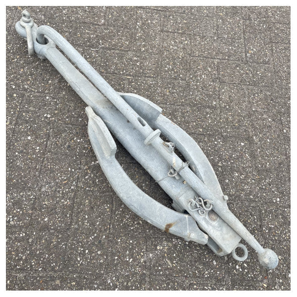 サンギネティ・アドミラルティ・アンカー 35 KG 亜鉛メッキ折りたたみ式