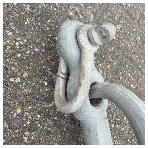 サンギネティ・アドミラルティ・アンカー 35 KG 亜鉛メッキ折りたたみ式