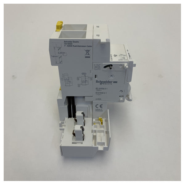 Schneider Electric RCCB 2-Pole 40A 30mA Tip AC 110V Breaker ta' Kurrent Residwu 