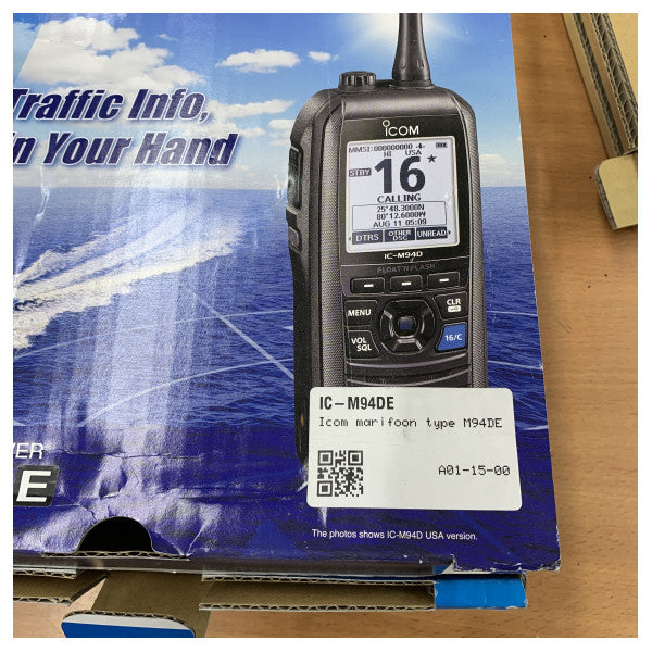 Icom IC-M94DE DSV VHF Portable avec AIS 