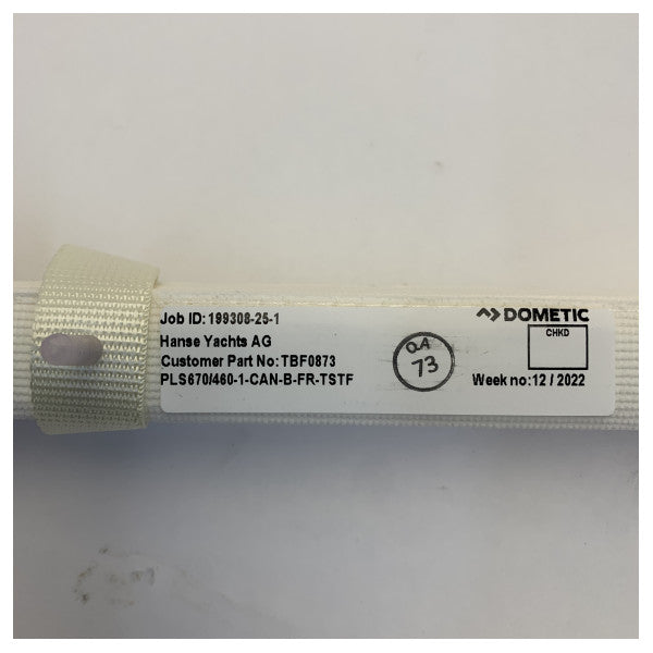 Dometic Hanse Yachts PLS670/460-1-CAN-B-F Бокові віконниці 670 x 460 мм 