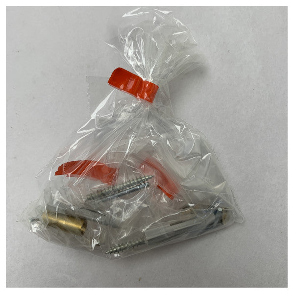 حامل مناشف نحاسي من النحاس الأصفر 32 سم من إيلكا مارين ۞ إكسسوار حمام مقاوم للتآكل للقوارب