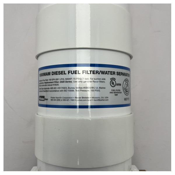 RACOR 1002MAM30-R 681L/HOR BRENSKJENTER | Vannseparator