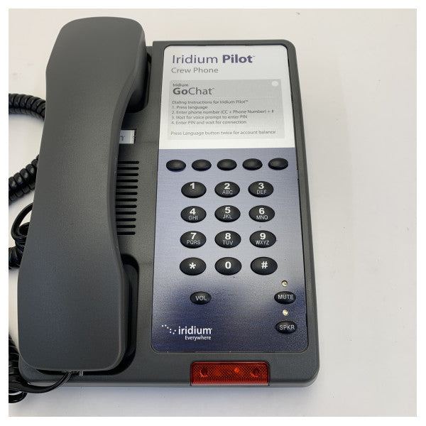 Iridium Open Port Handset Crew BBCR0801 - HA9888(38)TSD 