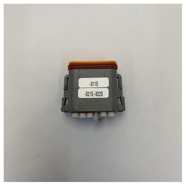 4x MTU X00E50208379 Original Male Connector with Thermal Resistor