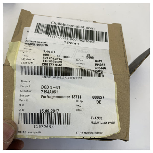 Convertitore dati MTU RS422 a Interbus - X00E50210406 