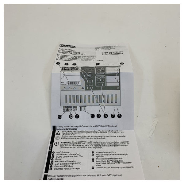 MTU X00E50210784 Router for Copper Cable Connector