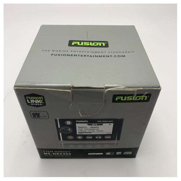 Fusion MS-NRX300 wired remote audio control unit