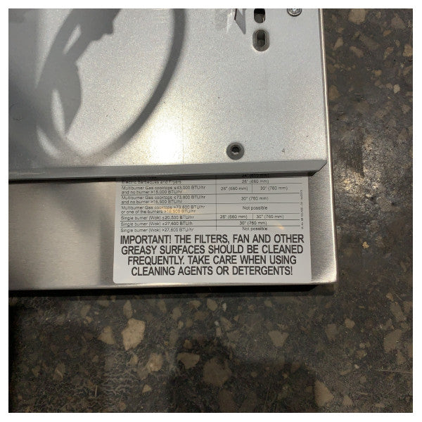 Витяжка Miele DA6596W Puristic Canto з нержавіючої сталі 110В 