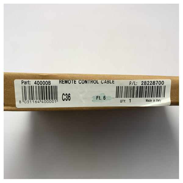 Ultraflex C36 Motorsteuerungskabel - 40008B