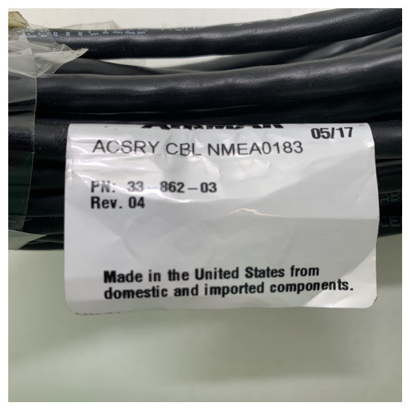 Airmar NMEA0183 podatkovni kabel za PB150 25M-33-862-03