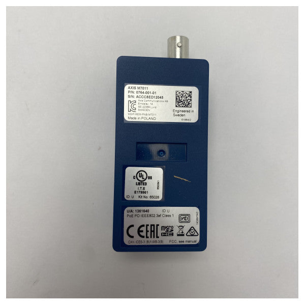 Κωδικοποιητής βίντεο AXIS M7011 - 0764-001