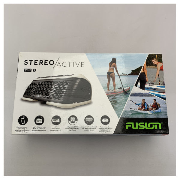 Altifalante marítimo sem fios à prova de água Fusion WS-SA150W branco