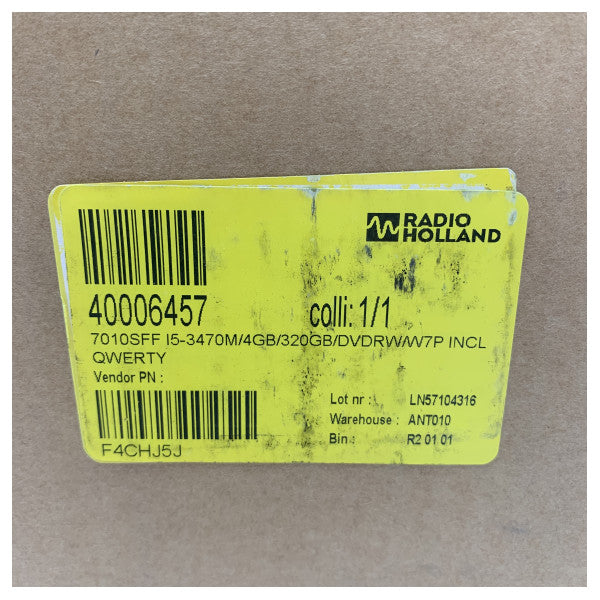 Dell Optiplex 7010SFF I5-3470M | 4 GB | 320 GB | Dvdrw | W7P Desktop