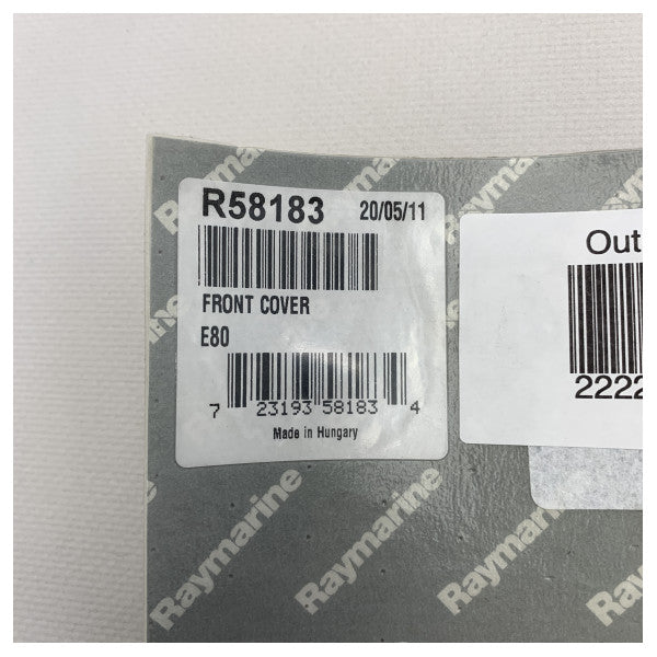 Raymarine E80 etukehyksen vaihto - R58183