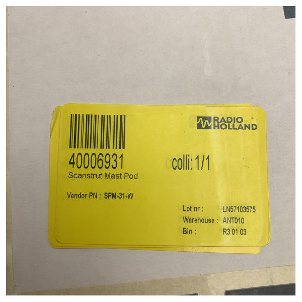 Scanstrut SPM-3I-W 3-Dispray ScanPod Mastpod