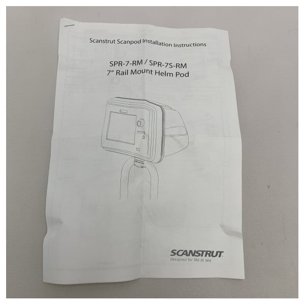 Scernut SPR 75 RM 7 pulgadas Montado de riel montado
