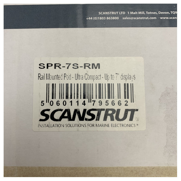 Scanstrut Spr 75 RM 7 Inch Rail Mounted Navpod