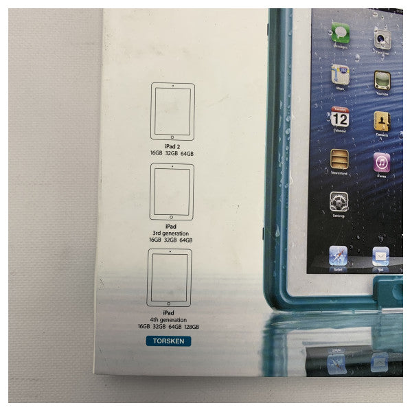 Case de iPad impermeable de Scanstrut Lifedge Gray-WP-IPD-223