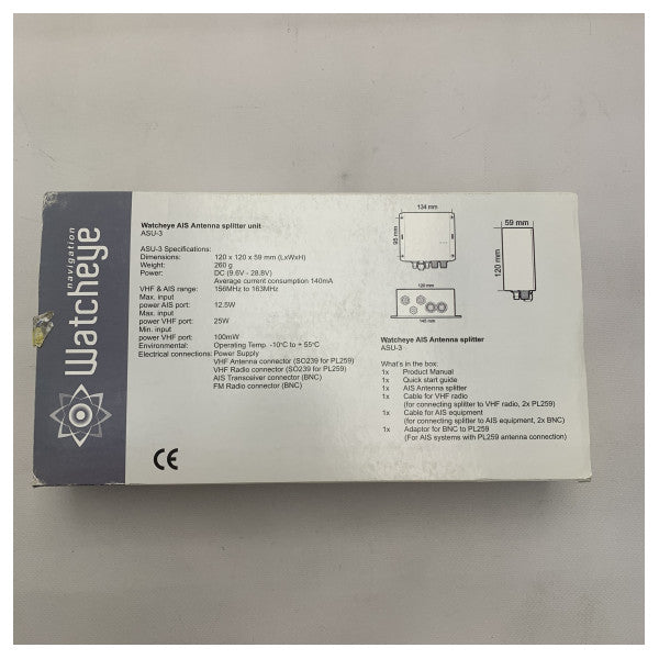 Watcheye ASU-3 S AIS Antena Splitter