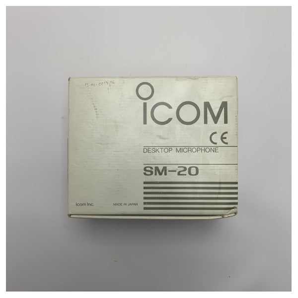 Icom SM-20 Bureau Mikrofon mit außergewöhnlicher Tonqualität und verstellbarem Arm.