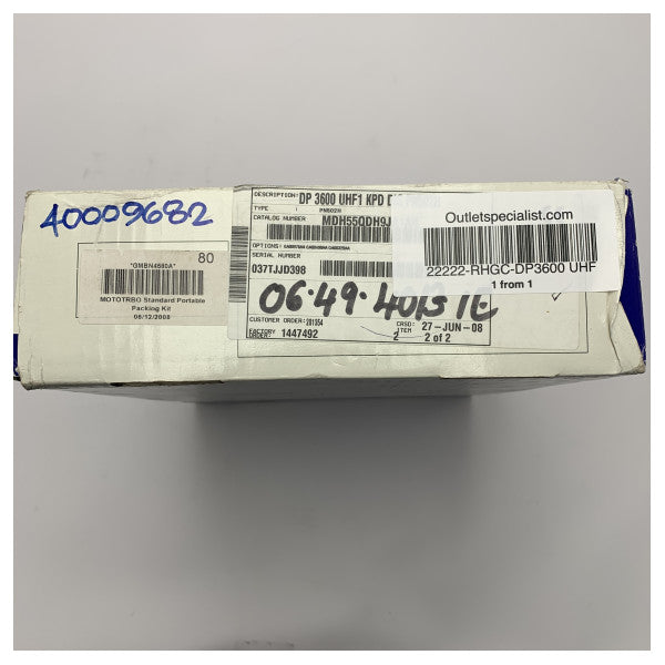 Motorola DP3600 UHF ръчна професионална уоки-токи