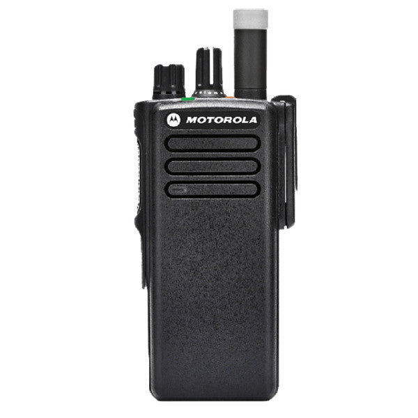 Motorola DP4401E DMR VHF Handheld-Professionalfunkgerät.