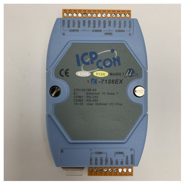 Serwer urządzenia ICP Con/3 RS-232/1 RS-485/Ethernet - I-7188EX-X506 CR 