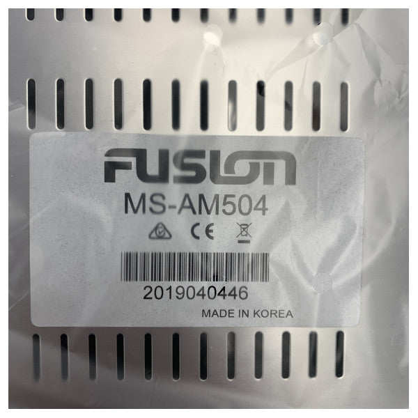 Fusion MS-AM504 4 Kanalverstärker 12V-010-01500-00