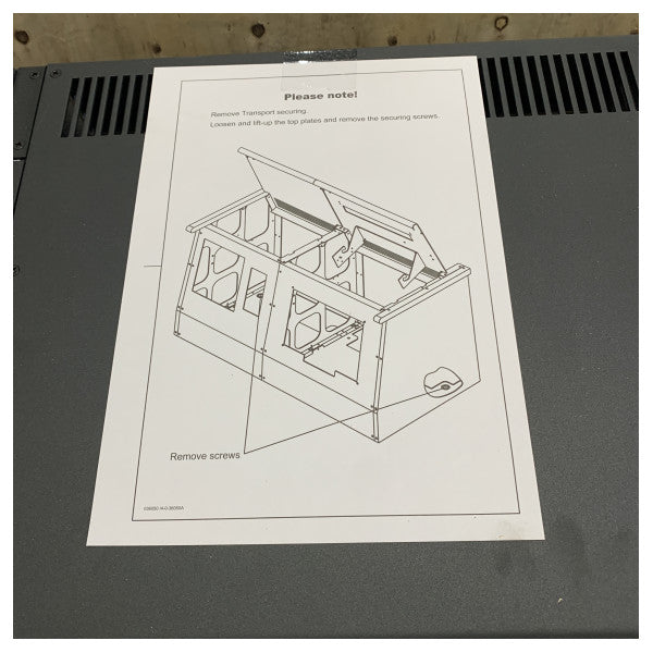 Sailor Cobham 406333D-2000 6333D A3 GMDSS-konsoll 