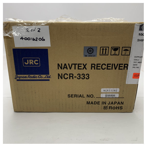 JRC NCR-333 GMDSS Navtex Receiver Gray Kit