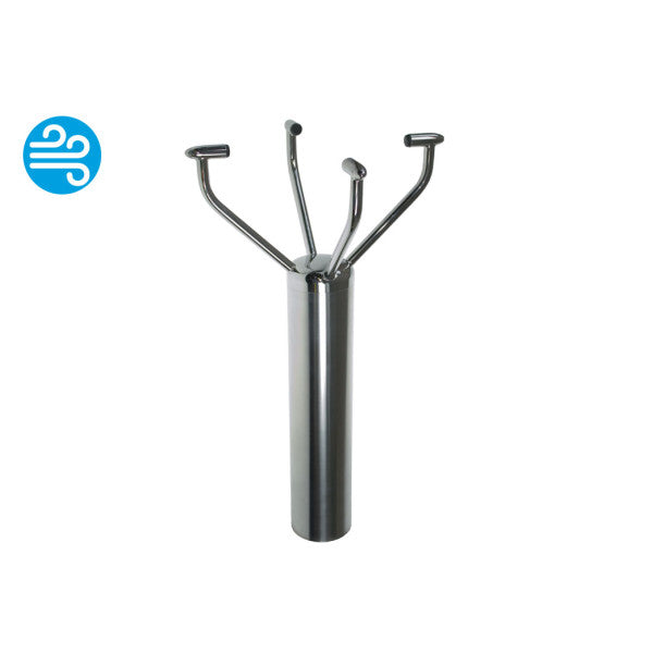 Wittich and Visser WindObserver 1390 Precision Marine Anemometer - holdbar vindhastighedsmåler i rustfrit stål