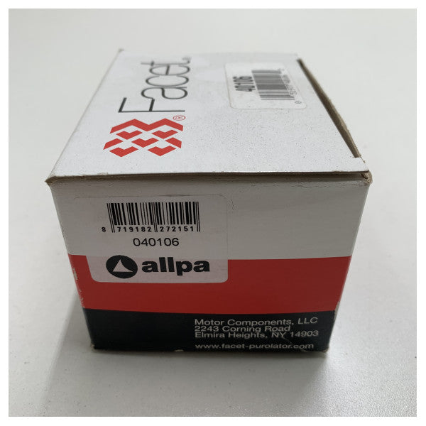 Düşük basınçlı yakıt pompası faset katı hal 0,31- 0,48 bar - 40106