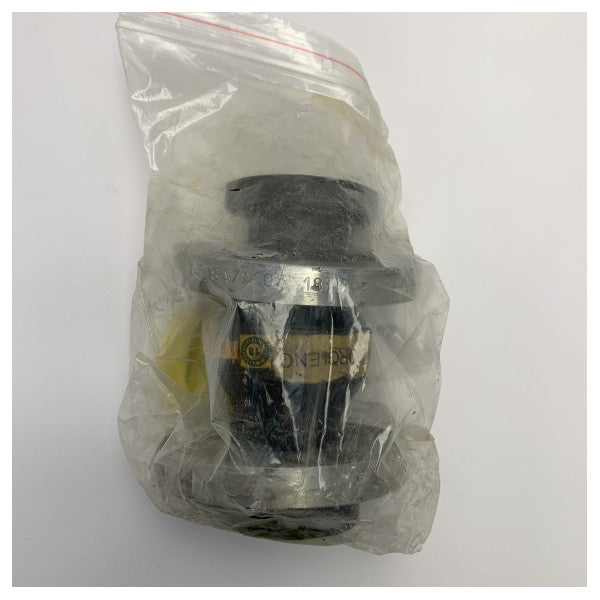 Гумова муфта морського класу з металевими фланцями � Гнучкий водонепроникний з'єднувач 1 дюйм DN25