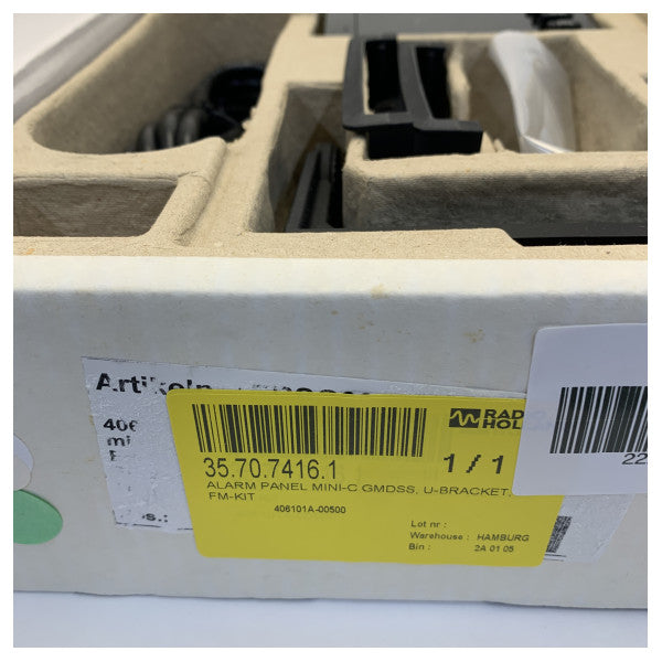 Sailor Cobham GMDSS 6101 Alarm Panel Mini-C - 06103A-00500 