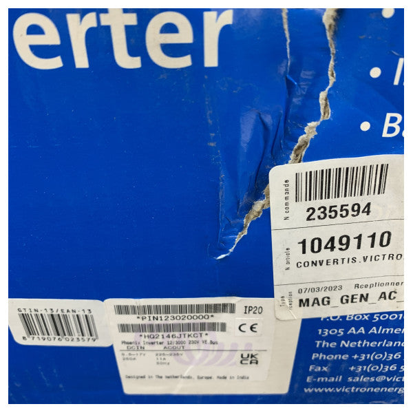 فيكترون فينيكس 12 فولت / 3000 واط / 230 فولت محول جيب - PIN123020000 