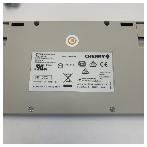 Clavier marin compact Sperry NDF-369 - Clavier PS/2 durable 