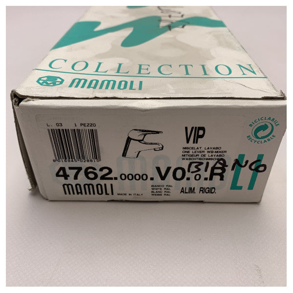 Mamoli VIP смесител с един лост, бял - 4762.0000.V0.0.R