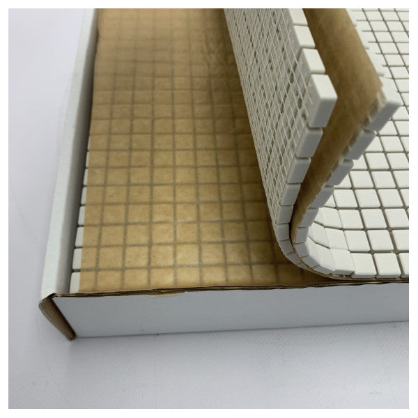 Повнотіла керамічна мозаїчна плитка Cesi Sodium White - міцне облицювання для підлоги та стін у морському виконанні