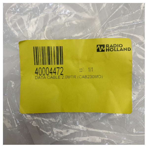 Datakabel 2m med 9-polig D-sub kontakt för pålitlig anslutning - CAB230MO 