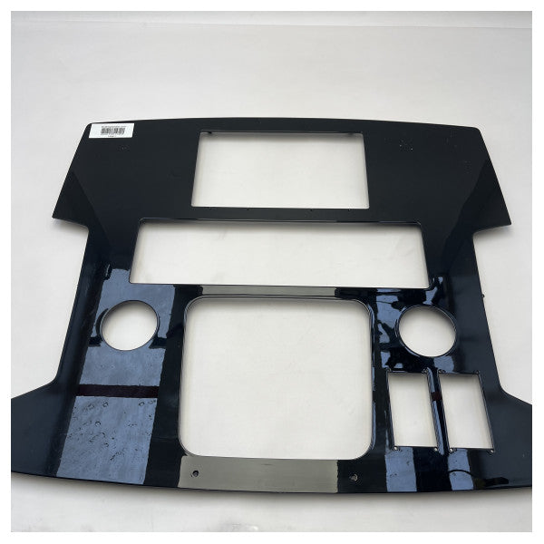 Riva musta päällystetty näyttöpaneeli 740 x 580 mm - 413258 - 413258