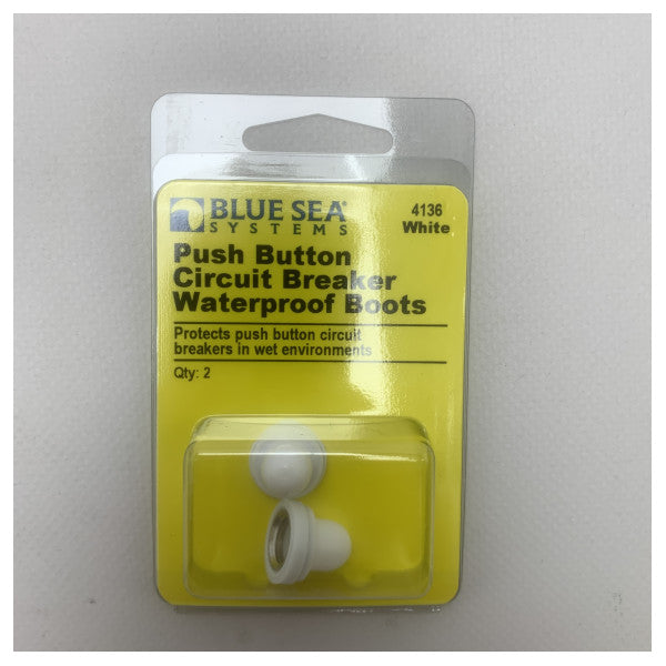 Blue Blue White Push Circuit Braker Irrisettja l-buttuna - 4136 -bss