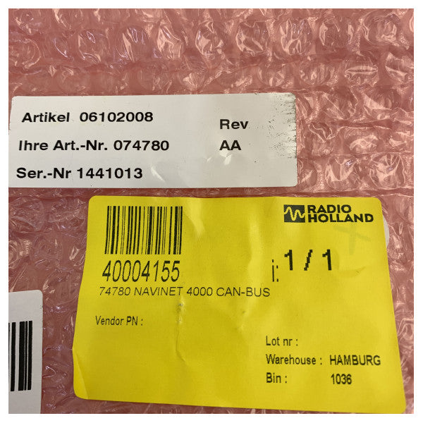 Sistema de Interface Can-Bus Navinet 4000 - 06102008 