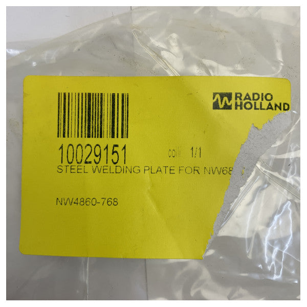 Netwave Steel Welding Plate til NW4000 VDR-systemer - NW4860-768 