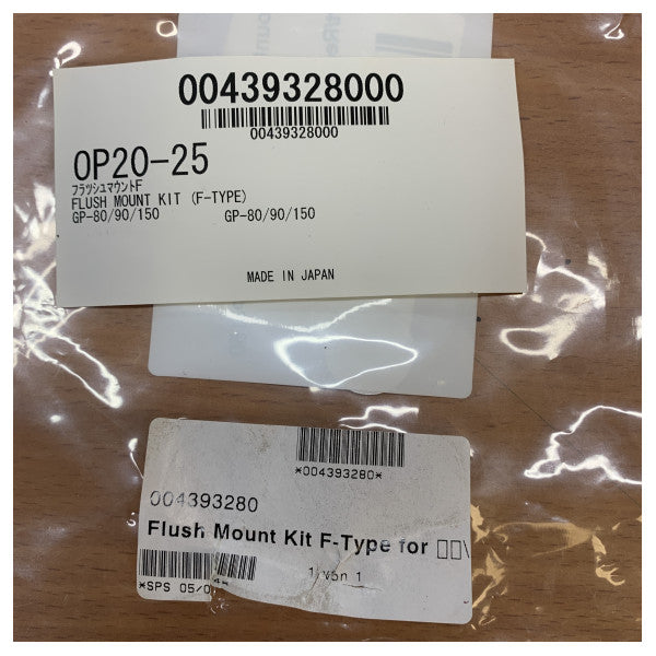 Kit de montaje empotrado Furuno OP20-25 para GP150 