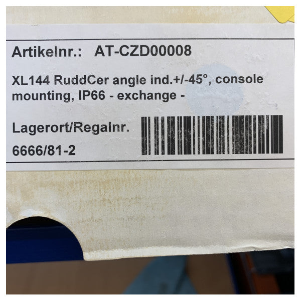 Deif XL144 Indikatur tal-Angolu tal-Kontroll 24V 45 grad 