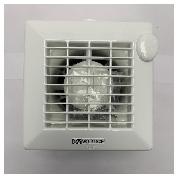 Vortice M100 / 4 pouces Ventilator 12V blanc - 11203