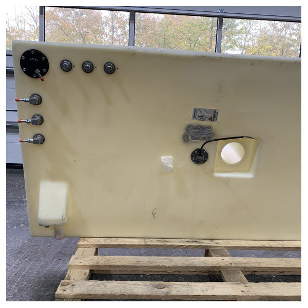 خزان وقود مستطيل ثابت من Allpa Moeller سعة 378 لتر - FT10006BD-1 