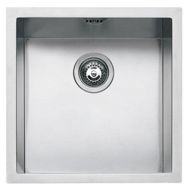 Barazza firkantet vask i rustfrit stål 40 x 40 softtop R.15 - 1X4040S